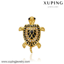 33115 colgante chapado en oro de los animales de la tortuga de la moda de la moda 24k de Xuping